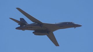 4K B1 Bomber Wings Over Solano Travis AFB 2022 4K 60fps [upl. by Rupert3]