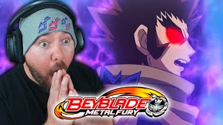 AGUMA IS THE 5TH LEGENDARY BLADER FIRST TIME WATCHING  Beyblade Metal Fury Episode 1011 REACTION [upl. by Anaud]