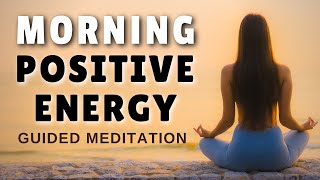 10Minute Guided Morning Meditation for Positive Energy ☀️ [upl. by Aihsyn]