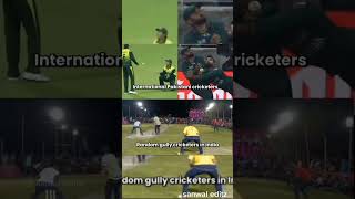 Gully cricket ☠️ ftcricket cricket rohitsharma india msdhoni viratkohli pakistan shorts [upl. by Aguie]