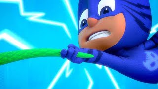 PJ Masks Super Pigiamini Il Treno Scomparso  Compilation Bambini 2018  Cartoni Animati [upl. by Anihsit980]