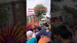 Notting Hill Carnival 2024 Londonnottinghillcarnival2024 london indiansinuk india [upl. by Naujik]