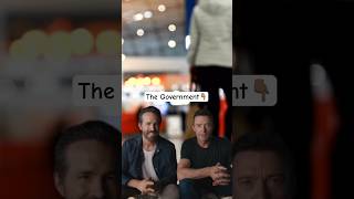 Can Ryan Reynolds and Hugh Jackman convince you to stay in Canada 🇨🇦 funny shorts [upl. by Meredith]