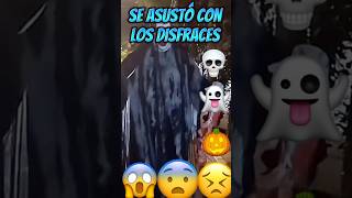 Se asustó con su disfraz shortsviral comedia comediamexicana mexico humor comediacolombiana [upl. by Naro]