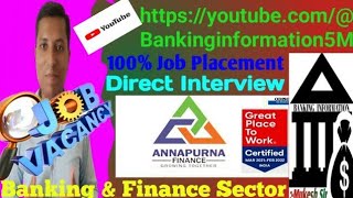 Annpurna Finance Pvt Ltd Interview अन्नपूर्णा फाइनेंस इंटरव्यू  microfinancejob mfin femalejobs [upl. by Orlantha]