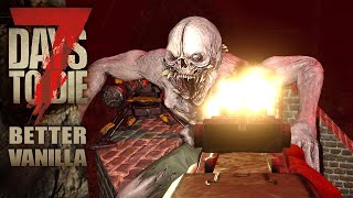 7 Days to Die 041  Blutmond Tag 21  7d2d Better Vanilla Gameplay Alpha 21 [upl. by Seton]