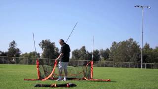 BOWNET BaseballSoftball Hitting Station Set Up [upl. by Baptist609]