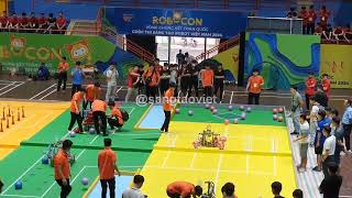 Robocon vietnam team test robot  Robocon vietnam 2024 [upl. by Vita601]