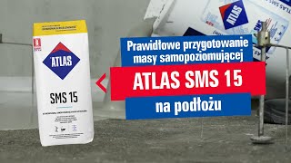 Jak przygotować samopoziomującą masę szpachlową ATLAS SMS 15 [upl. by Cheyney]