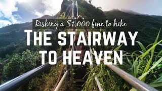 Haiku Stairs Oahu Hawaiis Stairway to Heaven [upl. by Meyeroff]