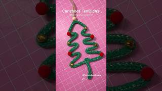 Christmas Templates available at my Etsy shop icord tricotin tricot diy IG fiolove tricotin [upl. by Ran]