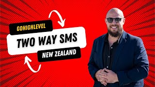 Two Way SMS Using GHL in New Zealand  2024 Updated [upl. by Adnat]