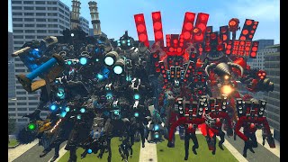 CORRUPTED SPEAKERMAN MECHA TV MAN CAMERAMAN 40 VS 177 SKIBIDI TOILET BOSSES In Garrys Mod [upl. by Sutherlan110]