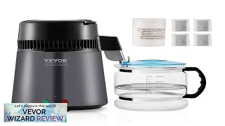 VEVOR Water Distiller 4L 105 Gallon Pure Water Purifier Filter For Home Review [upl. by Zabrina]