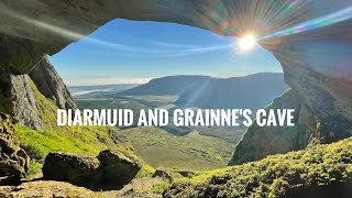 Diarmuid and Grainnes cave Gleniff Horseshoe Sunrise 🌞 Sligo Eire Mavic Air 2 Sligeach 4K HDR [upl. by Norri779]