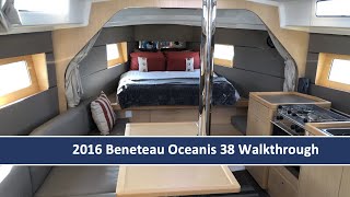 Tour the 2016 Beneteau Oceanis 38 Performance Version [upl. by Silda]