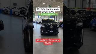 Cadillac Escalade PAYMENT options CadillacEscalade UsedCarsBrampton UsedCarsCanada AutoPlanet [upl. by Nisotawulo]