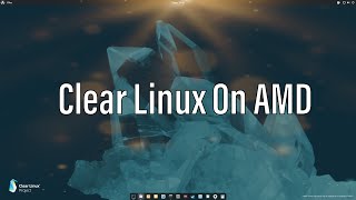 Checking Out Clear Linux On AMD [upl. by Hartmann186]