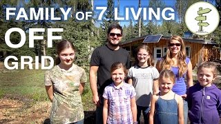 Family of 7 Living Completely OffGrid in Northern Canada [upl. by Lupiv]