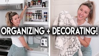 ORGANIZE  DECORATE WITH ME [upl. by Niko]