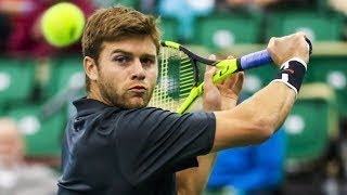 Ryan Harrison vs Christopher Eubanks Highlights ATLANTA 2017 QF HD [upl. by Akemahs]