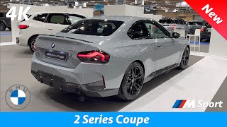 BMW 2 Series Coupe 2022  FULL review in 4K  Exterior  Interior M Sport 220i Price [upl. by Okime70]