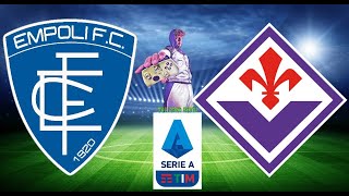 EMPOLI vs FIORENTINA  DIRETTA LIVE  SERIE A 6° GIORNATA [upl. by Ahsitruc]