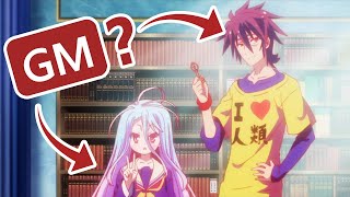 Otro anime donde no le saben al Ajedrez o si le saben 🤔  Análisis NO GAME NO LIFE [upl. by Ojiram]