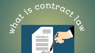 what is contract law [upl. by Ecyrb]