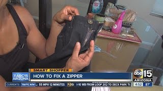 Broken zipper Fix it in 4 easy steps [upl. by Ennazzus]