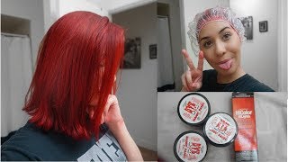 HOW TO DYE YOUR HAIR RED touchup [upl. by Waki]