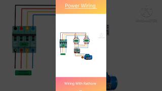 Reverse Forward Starter Power Wiring shorts shortsvideo viralvideo viralshorts viralreels reel [upl. by Airrotal]