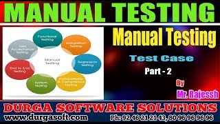 Manual Testing  Test Case Part  2 by Rajessh [upl. by Tega794]