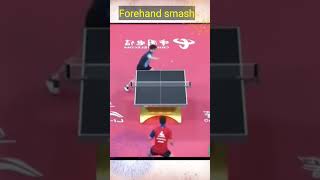 full attack with backhand and forehand smash [upl. by Pena]