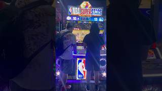 Nba superstars gameplay at Dave n busters  Is it any good [upl. by Gylys]