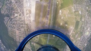 T6 Texan Display GoPro HD cockpit view [upl. by Idyak]