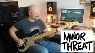 Minor Threat  Salad Days bass cover [upl. by Miarfe]