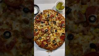 Combination pizza 콤비네이션 피자 コンビネーションピザ asmr mukbang pizza usa newyork おいしい ピザ 食べる 피자 먹방 야식 [upl. by Nylaj]