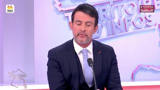 Invité  Manuel Valls  Territoires dinfos 07022018 [upl. by Ynney665]