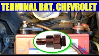 TIP para conectar cables extras a las baterias de chevrolet [upl. by Aleakam]