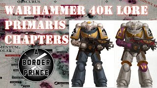 Warhammer 40k Lore Primaris Space Marine Chapters [upl. by Mirabel]