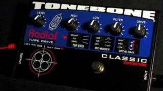 Radial Tonebone Classic Tube Distortion  Overdrive Pedal [upl. by Sergius]