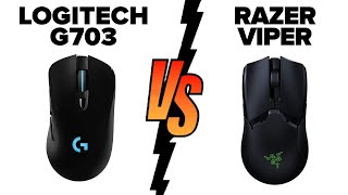 Logitech G703 Lightspeed HERO vs Razer Viper Ultimate  Which Mouse is Better [upl. by Veronika]