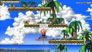 Maplestory Florina Beach  Aqua Road Bosses [upl. by Guenna499]