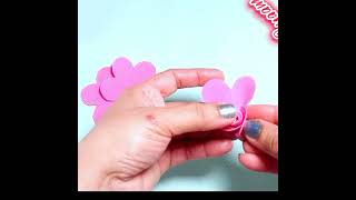 flower with formic sheet how to make a fomic sheet viralvideos2022 moonsart shortvideo shorts [upl. by Anaderol]