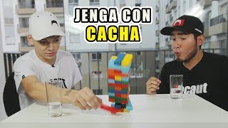 JENGA CON CACHA  ÉPICO FREESTYLE [upl. by Feliks]