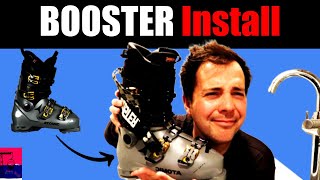 UPGRADING My NEW Ski Boots How To Install BOOSTER Straps [upl. by Rogerio]