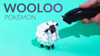 Creating a clay WOOLOO amp then fully SHAVING – Pokémon [upl. by Cordier77]