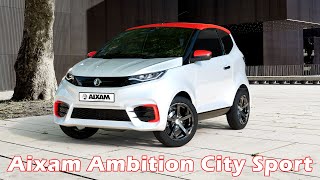 Aixam Ambition City Sport im Detail  ohne Moderation [upl. by Pepita195]