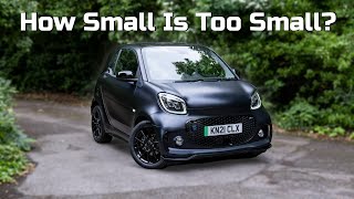 Smart EQ Fortwo review 2024 The best city car  TotallyEV [upl. by Dlonyer]